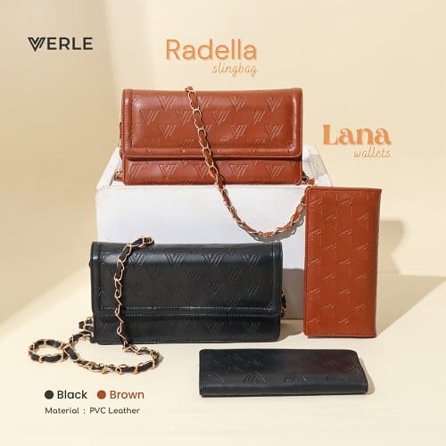 Lana Wallet & Radella Sling Bag (Bundling)