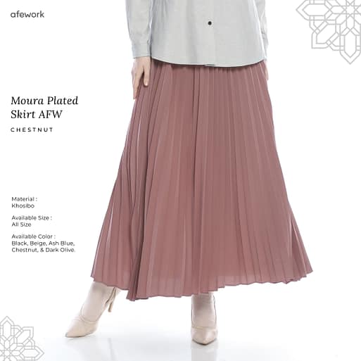 Moura Pleated Skirt AFW